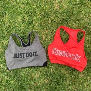 Women sports bra like new size small